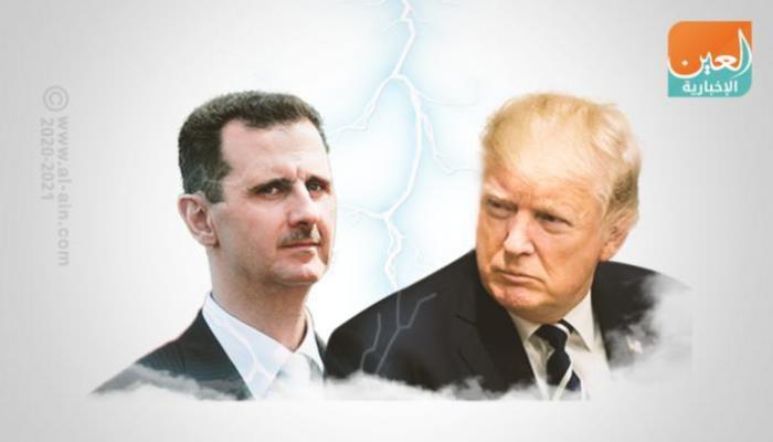 الرئيس الأمريكي ونظيره السوري