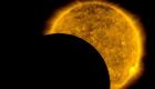 بالفيديو: لحظات فريدة.. القمر يحجب الشمس عن مرصد فضائي