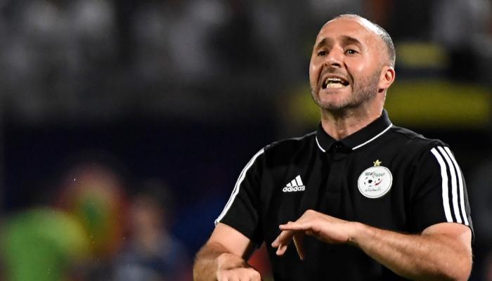 جمال بلماضي مدرب منتخب الجزائر