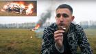 حفل شواء للنقانق بـ170 ألف دولار.. يوتيوبر روسي يحرق سيارته الفارهة