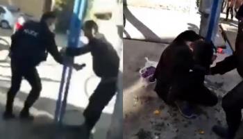 جانب من تعذيب الإيراني مهرداد سبهري