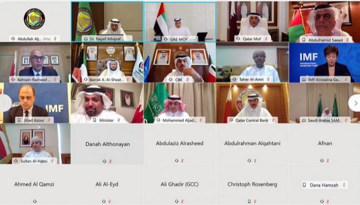 اجتماع وزراء المالية بدول الخليج مع مدير صندوق النقد