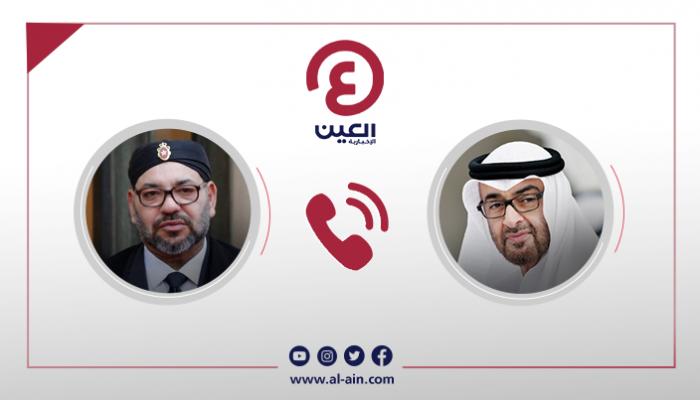 اتصال هاتفي بين ولي عهد أبوظبي والعاهل المغربي