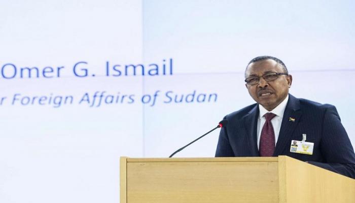 عمر قمر الدين وزير الخارجية السوداني