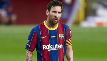 ليونيل ميسي قائد برشلونة