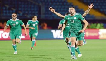 لاعبو منتخب الجزائر