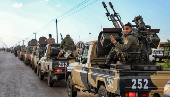 عناصر تابعة للجيش الوطني الليبي - أرشيفية