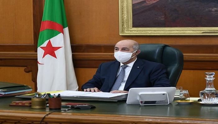 الرئيس الجزائري عبد المجيد تبون - أرشيفية