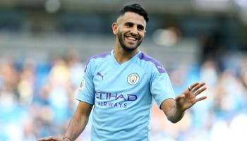 رياض محرز لاعب مانشستر سيتي الإنجليزي