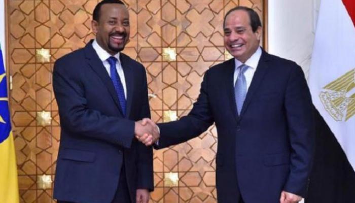 السيسي وآبي أحمد -أرشيفية