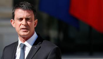  L’ex-Premier ministre français Manuel Valls