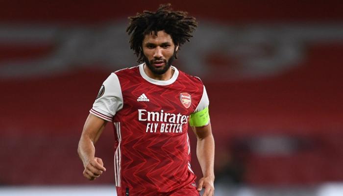 محمد النني لاعب أرسنال الإنجليزي