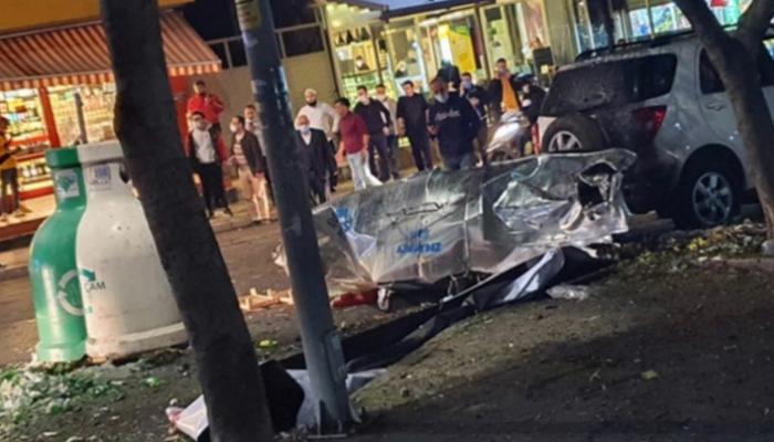 موقع الانفجار في إسطنبول