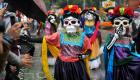 بالصور.. المكسيك تتحدى كورونا بإحياء "يوم الموتى"