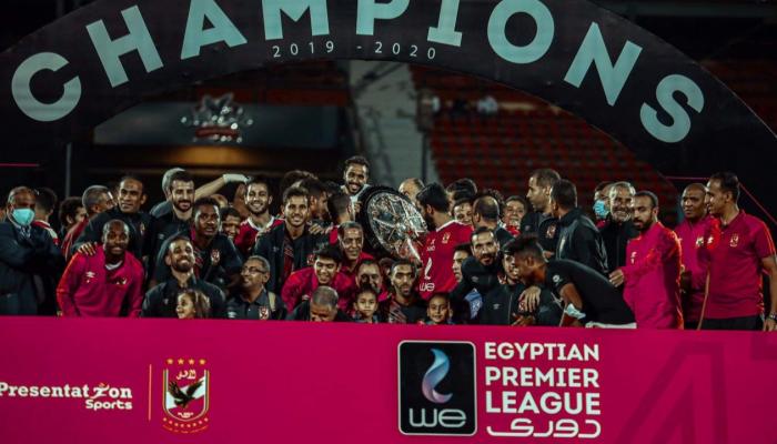 الأهلي بطل الدوري المصري