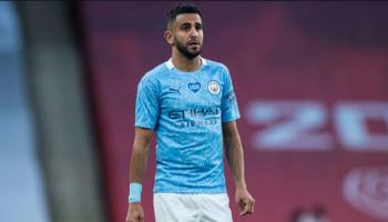 رياض محرز لاعب مانشستر سيتي الإنجليزي