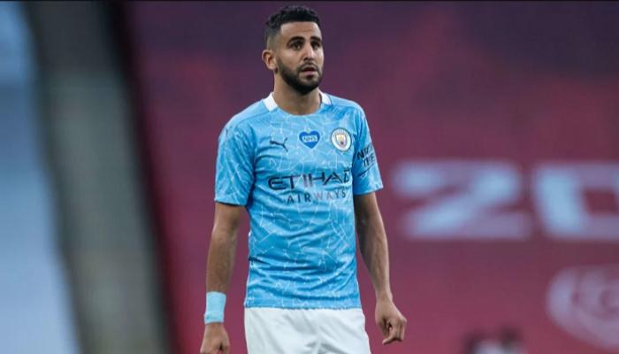 رياض محرز لاعب مانشستر سيتي الإنجليزي