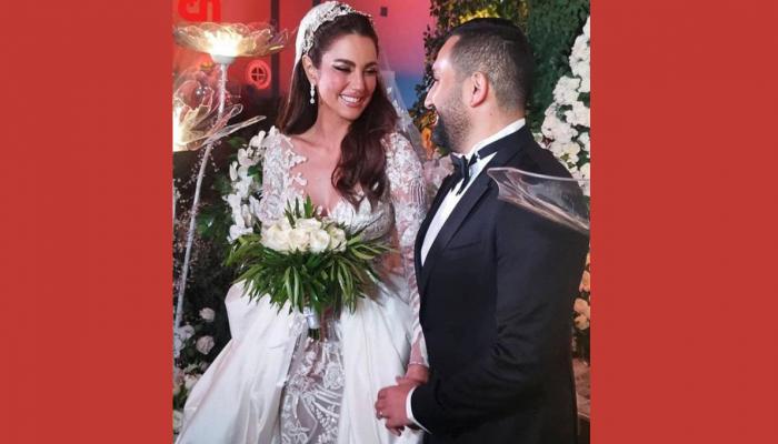 درة وزوجها هاني سعد