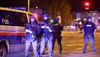 عناصر من الشرطة النمساوية في فيينا