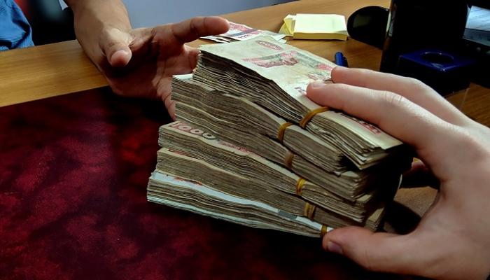 أوراق نقدية جزائرية من فئة ألف دينار