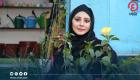 رندا عكبور.. إعلامية يمنية تتحول لبيع الورود