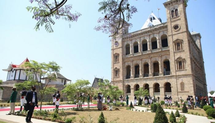 القصر الملكي المرمم في أنتاناناريفو