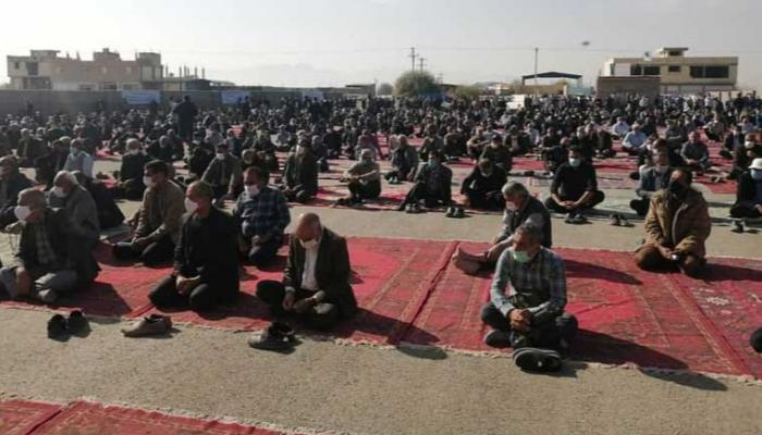 احتجاجات المزارعين في أصفهان