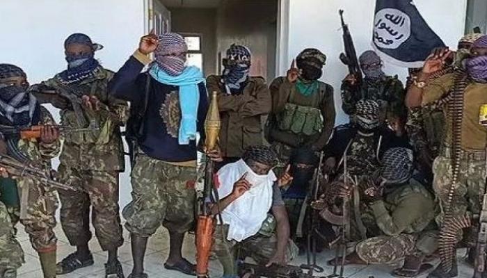 صورة لعدد من أفراد تنظيم داعش في موزمبيق