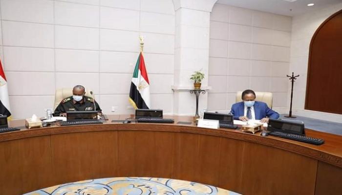 جانب من اجتماع مجلس الأمن والدفاع السوداني