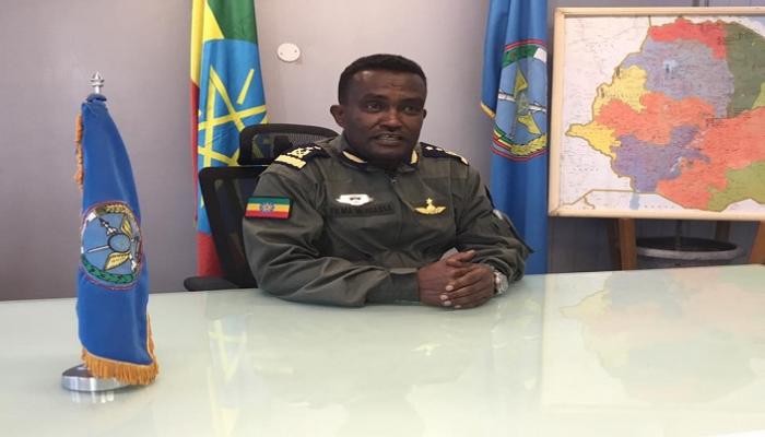 الجنرال يلما مرداسا قائد القوات الجوية الإثيوبية