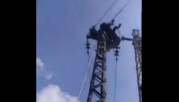 مشهد من مسرح الحادث