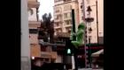 بالفيديو.. "كائن فضائي" يهبط في لبنان