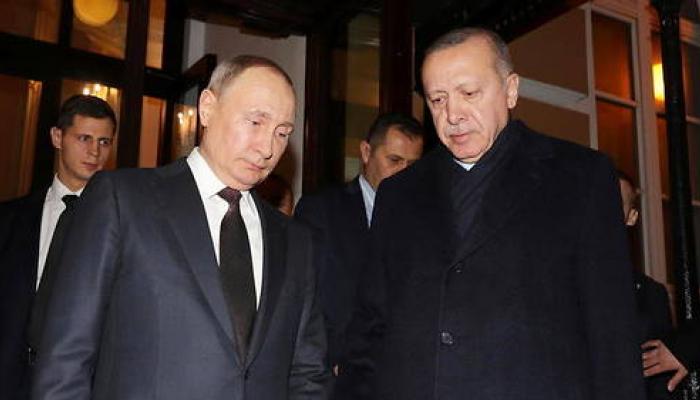 le président turc Recep Tayyip Erdogan et Vladimir Poutine