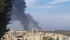 فيديو.. حريق في خط أنابيب بترول يهدد بكارثة شمال لبنان