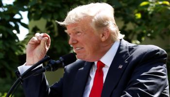 الرئيس الأمريكي دونالد ترامب