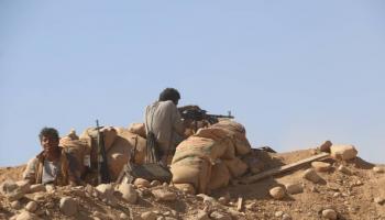 قوات من الجيش اليمني شرق صنعاء