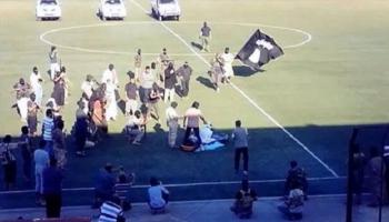 عناصر داعشية تعدم شخصا داخل ملعب في درنة- أرشيفية