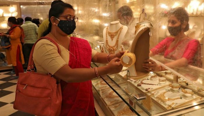 متجر للذهب والمجوهرات في الهند - رويترز