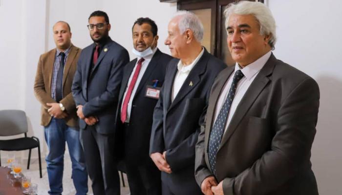 افتتاح القنصلية الفلسطينية في بنغازي 