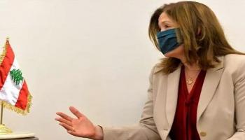 السفيرة الأمريكية في لبنان دوروثي شيا