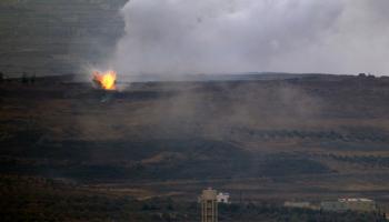 قصف على سوريا 