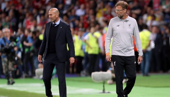 يورجن كلوب مع زين الدين زيدان