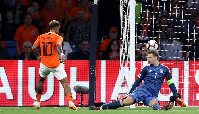 ألمانيا تسقط ضد هولندا