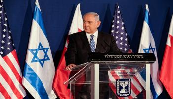 رئيس الوزراء الإسرائيلي بنيامين نتنياهو