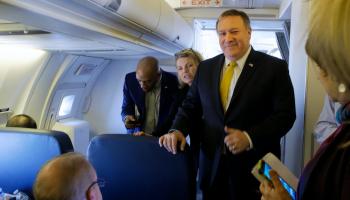  وزير الخارجية الأمريكي مايك بومبيو 