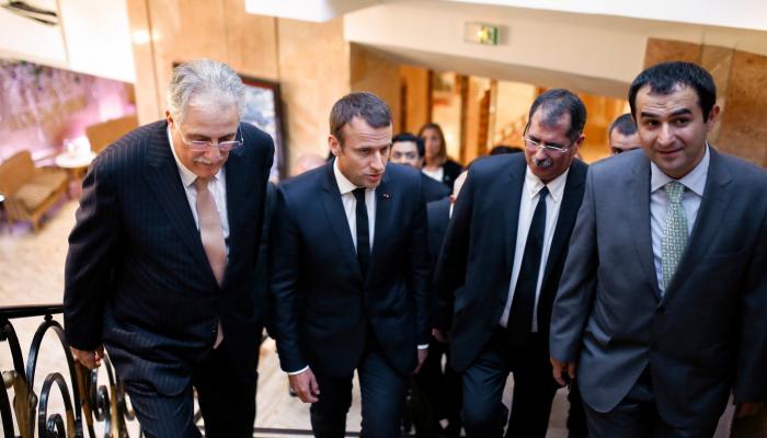 Le président français Emmanuel Macron au CFCM