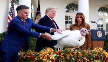 دونالد ترامب وقرينته ميلانيا ترامب