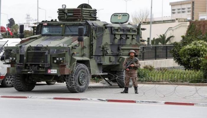 إحدى آليات الجيش التونسي - أرشيفية