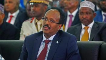 الرئيس الصومالي محمد عبدالله فرماجو - أ.ف.ب