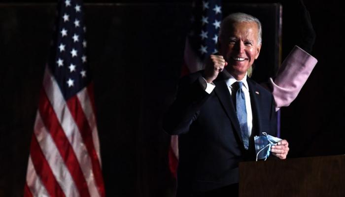 Le président américain élu Joe Biden